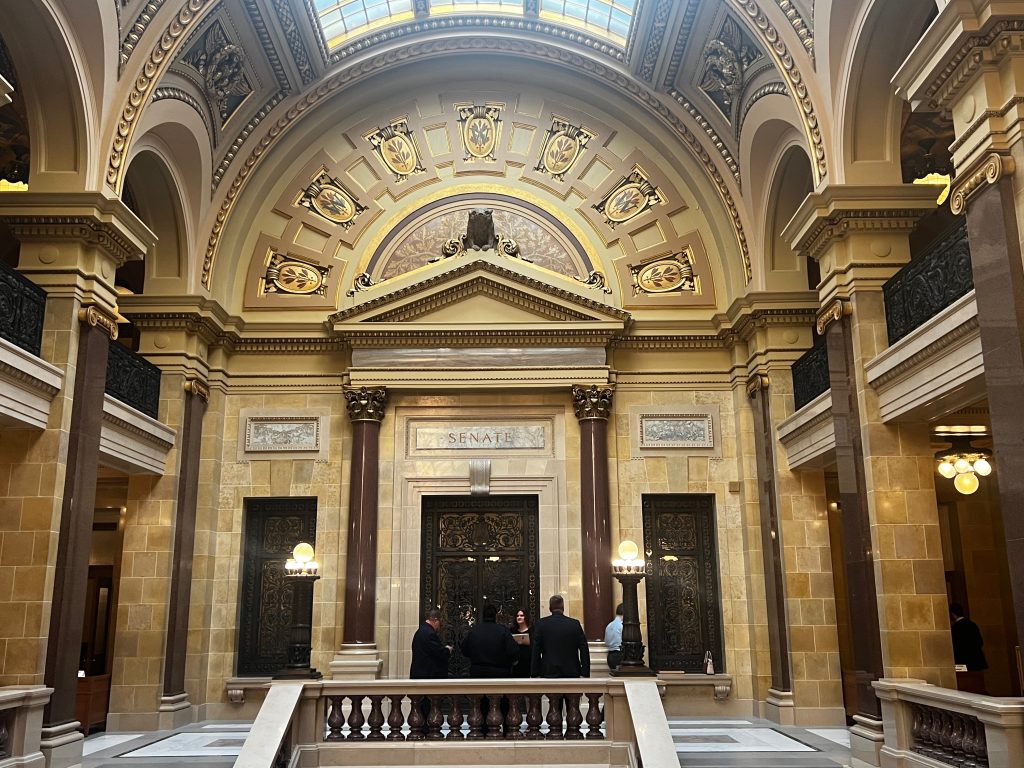 Exterior, Wisconsin Senate chambers, Photo: Clean Wisconsin