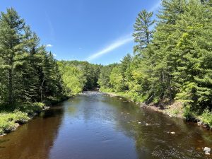 A photo of the Bad River at Copper Falls State Park. Photo: Clean Wisconsin