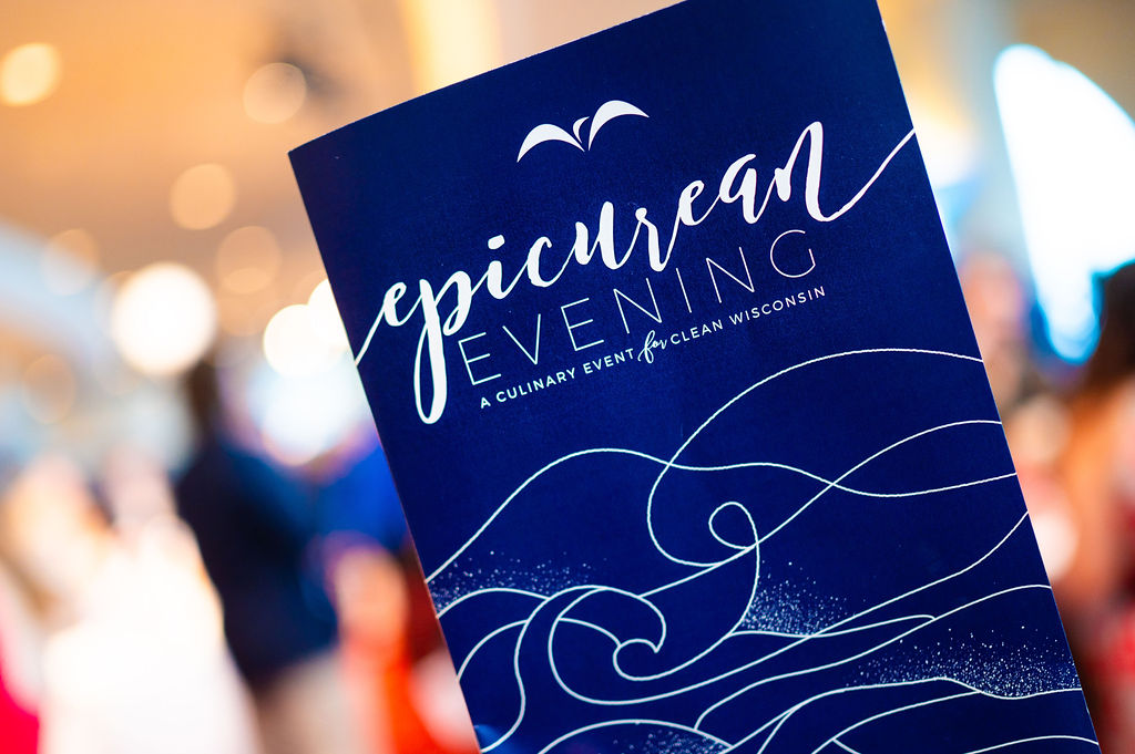A copy of the program from Clean Wisconsin's 10th annual Epicurean Evening